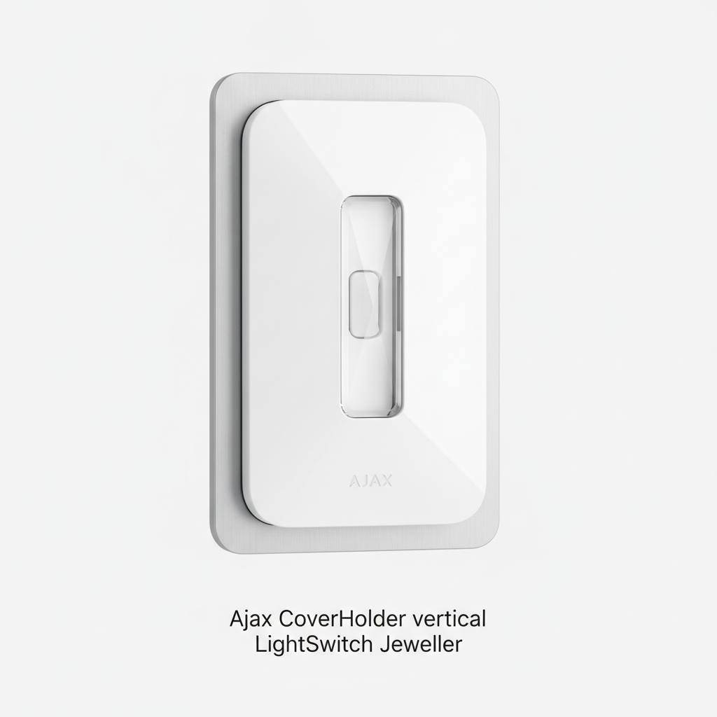[126119.320.NC] Ajax CoverHolder vertical LightSwitch Jeweller