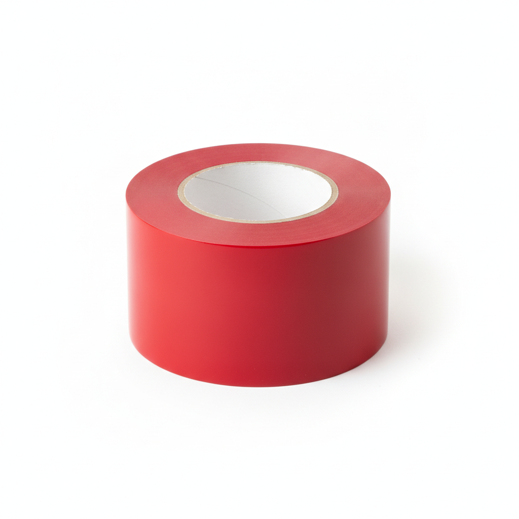 [K4-3010] Premium red vinyl tape (100 mm x 15.2 m)