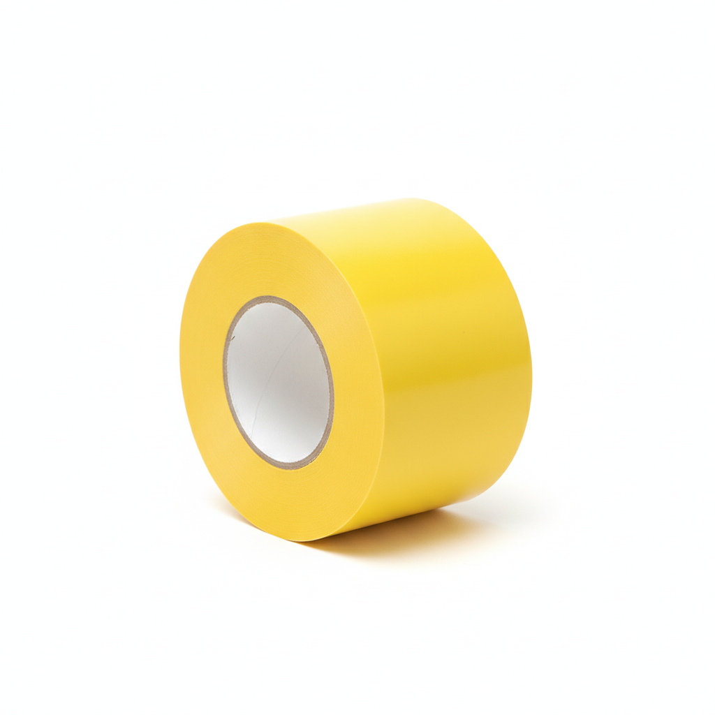 [K4-3008] Premium yellow vinyl tape (100 mm x 15.2 m)