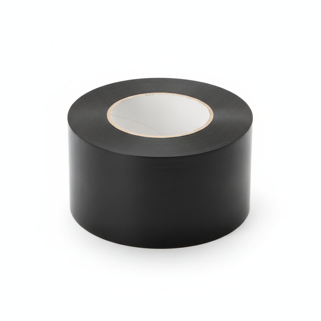 [T4-3002] Premium black vinyl tape (100 mm x 42.6 m)
