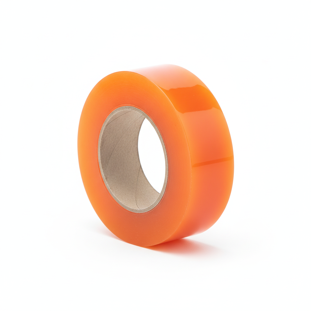 [T4-3009TR] Transparent orange premium vinyl tape (100 mm)