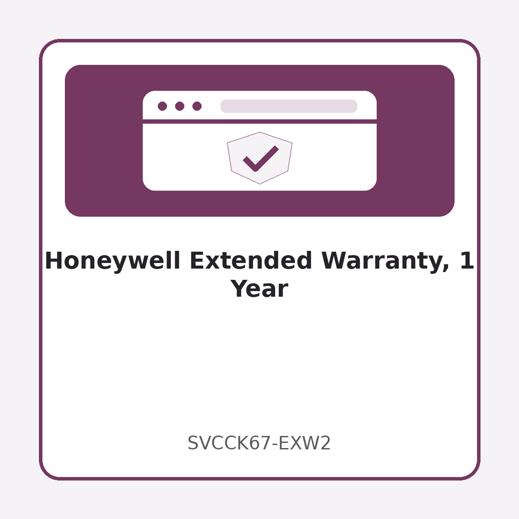Honeywell Extended Warranty, 1 Year