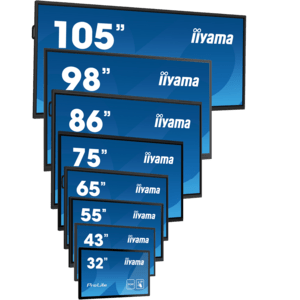 [TF5539AS-B1AG] iiyama ProLite TF5539AS-B1AG, 24/7, 138.6cm (54.6''), Projected Capacitive, 4K, USB, RS232, Ethernet, Android, kit (USB)