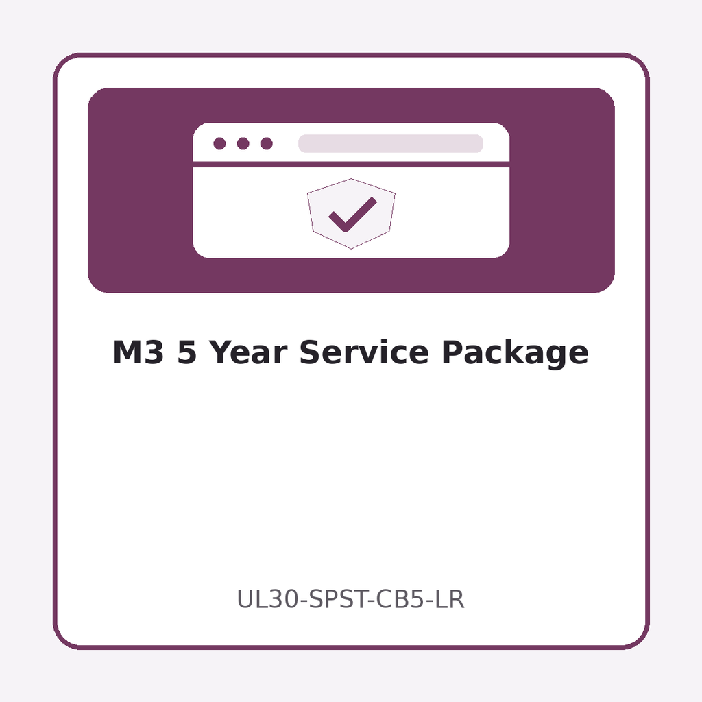 M3 5 Year Service Package
