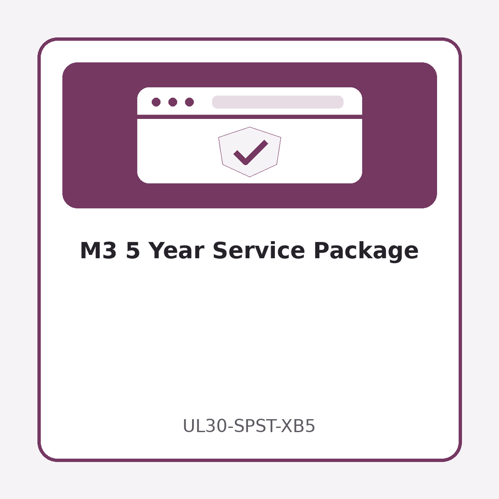 M3 5 Year Service Package
