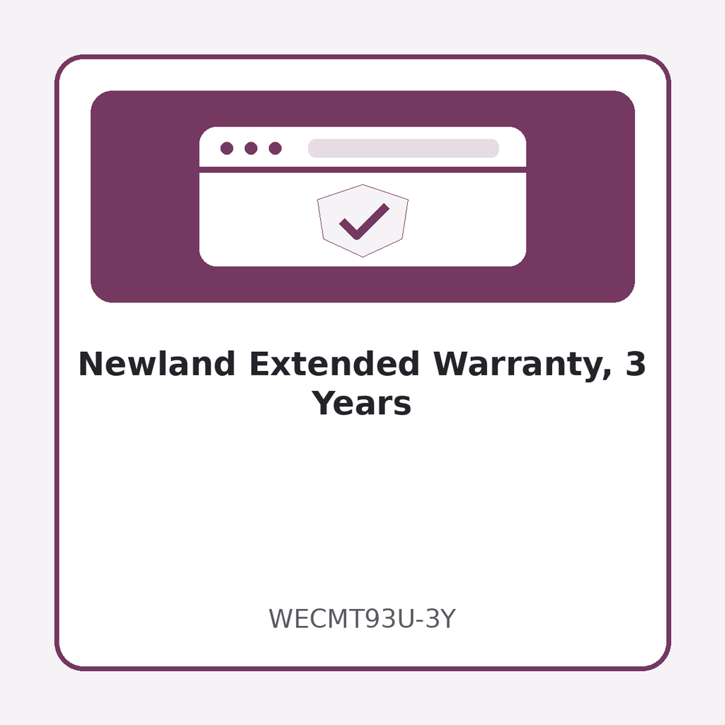 Newland Extended Warranty, 3 Years
