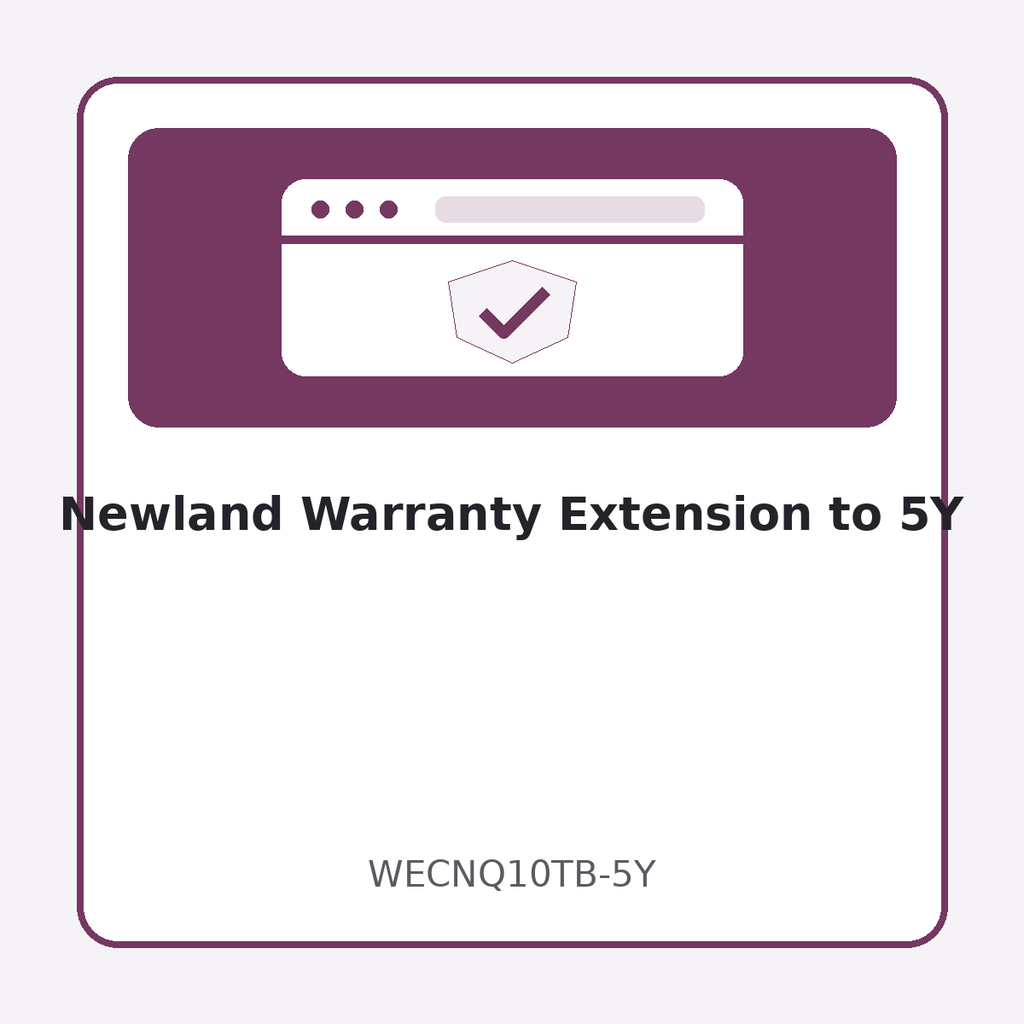 Newland Warranty Extension to 5Y