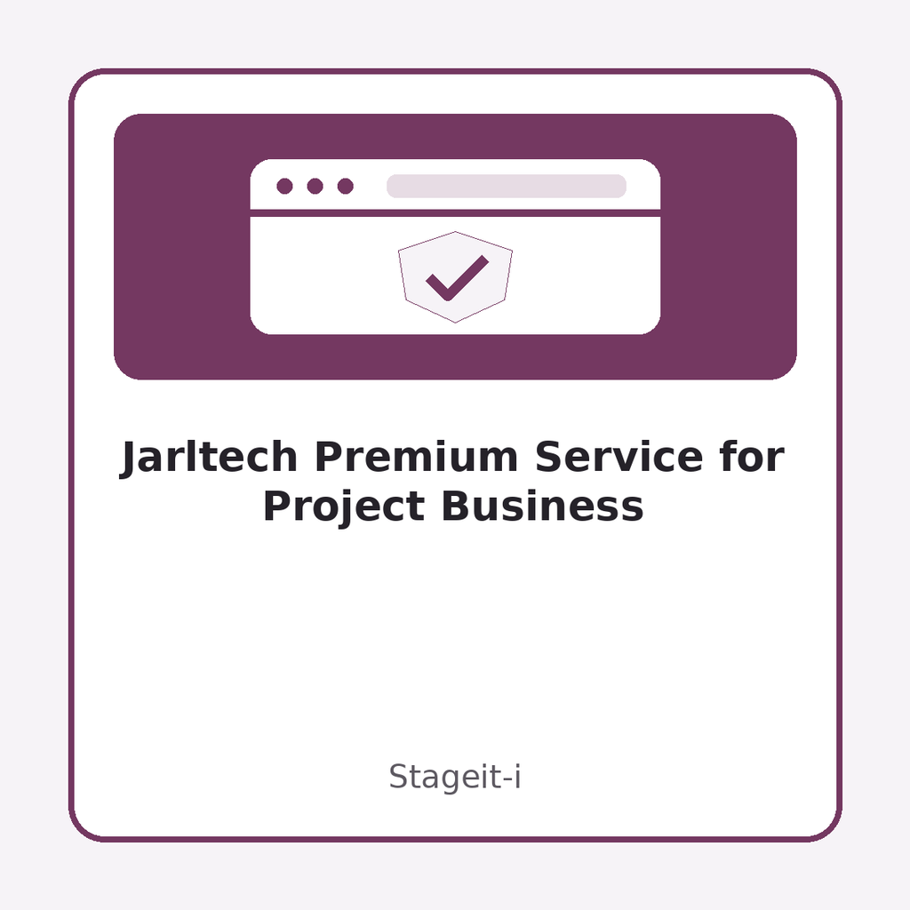 Jarltech Premium Service for Project Business