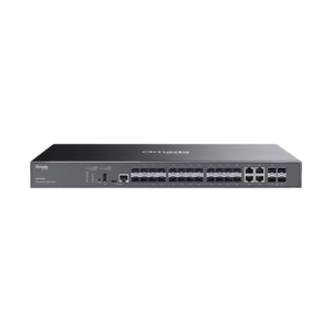 Omada 24-Port SFP L2+ Managed Switch with 4 10GE SFP+ Slots